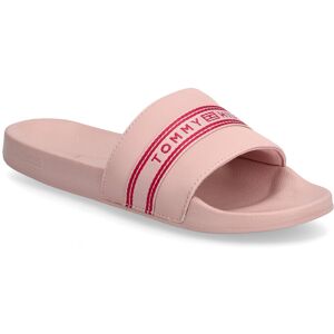 Tommy Hilfiger Th Webbing Pool Slide 40 Pink 40 Tommy Hilfiger Th Webbing Pool Slide 40 Pink 40