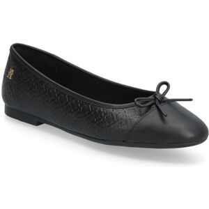 Tommy Hilfiger Th Monogram Ballerina 37 Black 37 Tommy Hilfiger Th Monogram Ballerina 37 Black 37