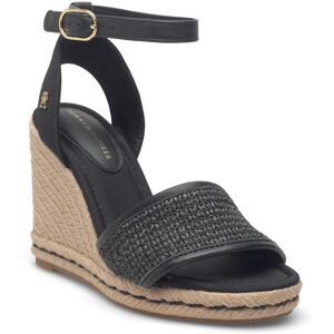 Tommy Hilfiger High Wedge Espad Raffia 37 Black 37 Tommy Hilfiger High Wedge Espad Raffia 37 Black 37