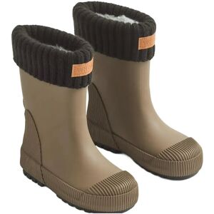 Wheat Rubber Boot Thermo Wader 23 Khaki 23 Wheat Rubber Boot Thermo Wader 23 Khaki 23