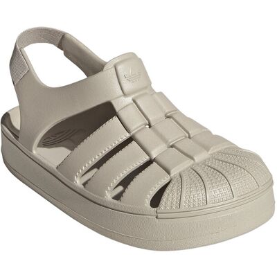 adidas Originals Superstar Sandal C 33 Grey 33 adidas Originals Superstar Sandal C 33 Grey 33