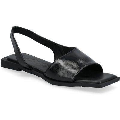 Bianco Biayve Square Slingback Sandal Faux Leather 41 Black 41 Bianco Biayve Square Slingback Sandal Faux Leather 41 Black 41