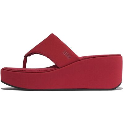 FitFlop Platfforms Wedge Toe-Post Sandals 36 Red 36 FitFlop Platfforms Wedge Toe-Post Sandals 36 Red 36
