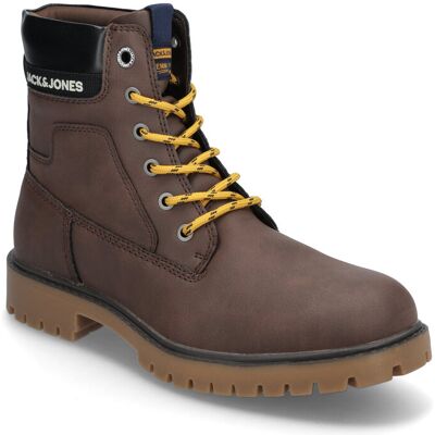 Jack & Jones Jfwfinius Pu Nubuck Boot 45 Brown 45 Jack & Jones Jfwfinius Pu Nubuck Boot 45 Brown 45