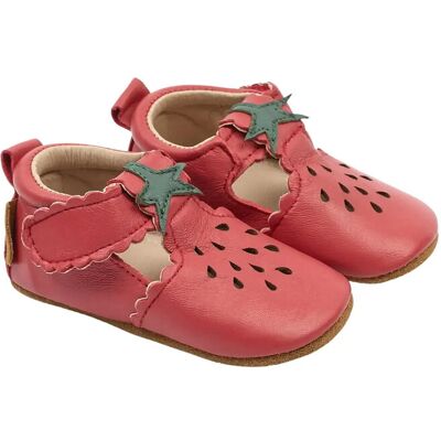 mikk-line Prewalker Leather Sandal 3D 12/18M Red 12/18M mikk-line Prewalker Leather Sandal 3D 12/18M Red 12/18M