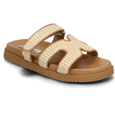 Steve Madden Missile Sandal 37 Beige 37 Steve Madden Missile Sandal 37 Beige 37