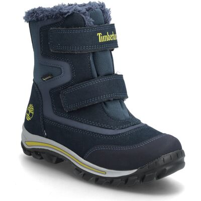 Timberland Mid Hook & Loop Gtx Snow Boot 32 Navy 32 Timberland Mid Hook & Loop Gtx Snow Boot 32 Navy 32