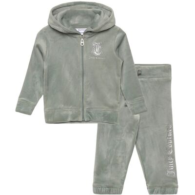 Juicy Couture Glitter Print Zip Thru & Relaxed Jog Set 98 Green 98 Juicy Couture Glitter Print Zip Thru & Relaxed Jog Set 98 Green 98
