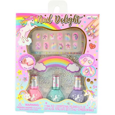 Robetoy Nail Kit Polish And Press-On ONE SIZE Pink ONE SIZE Robetoy Nail Kit Polish And Press-On ONE SIZE Pink ONE SIZE