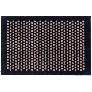 Tica Copenhagen Dot Dørmatte - 60x90 cm, svart-sand Tica Copenhagen Dot Dørmatte - 60x90 cm, svart-sand