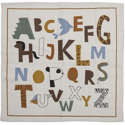 Bloomingville Memmo Rug, Nature, Cotton ONE SIZE Patterned ONE SIZE Bloomingville Memmo Rug, Nature, Cotton ONE SIZE Patterned ONE SIZE