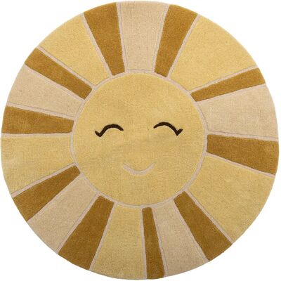 Bloomingville Sun Rug 110 CM Patterned 110 CM Bloomingville Sun Rug 110 CM Patterned 110 CM