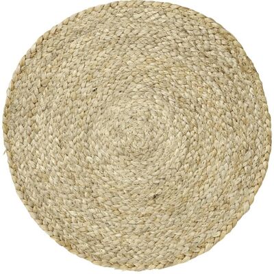Boel & Jan Placemat - Merida Ø 38 cm Beige Ø 38 cm Boel & Jan Placemat - Merida Ø 38 cm Beige Ø 38 cm