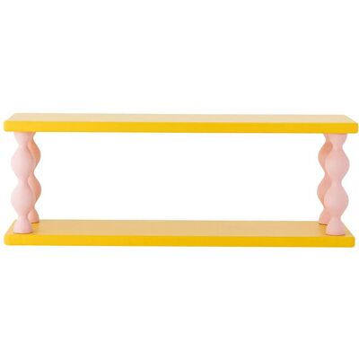 Bloomingville Bibiola Shelf 60 CM Yellow 60 CM Bloomingville Bibiola Shelf 60 CM Yellow 60 CM