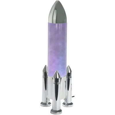 Balvi Rocket Sølv Lampe H:45CM Silver H:45CM Balvi Rocket Sølv Lampe H:45CM Silver H:45CM