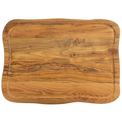 AIDA RAW Raw Teak Organisk Form Kjøkkenbrett - Skjærebrett AIDA RAW Raw Teak Organisk Form Kjøkkenbrett - Skjærebrett
