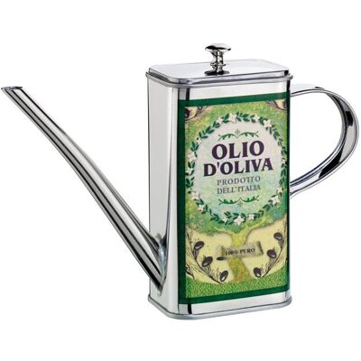 cilio Kande Til Olivenolie Olio 500 Ml 6X 15X 21.5CM Silver 6X 15X 21.5CM cilio Kande Til Olivenolie Olio 500 Ml 6X 15X 21.5CM Silver 6X 15X 21.5CM