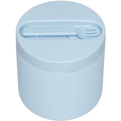 Design Letters Travel Thermo Lunch Box 530 ML Blue 530 ML Design Letters Travel Thermo Lunch Box 530 ML Blue 530 ML