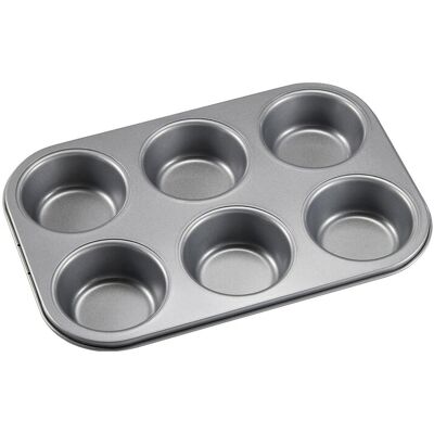 Dorre Karabo 6 Muffin Pan FOR 6PCS Silver FOR 6PCS Dorre Karabo 6 Muffin Pan FOR 6PCS Silver FOR 6PCS