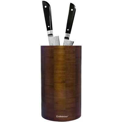 Endeavour Knifeholder Brown 0.9X21X34CM Brown 0.9X21X34CM Endeavour Knifeholder Brown 0.9X21X34CM Brown 0.9X21X34CM
