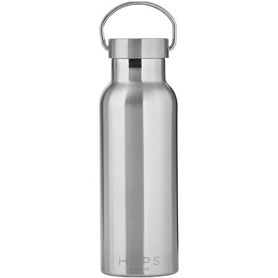 Haps Nordic Thermo Bottle 500 Ml. 500 ML Silver 500 ML Haps Nordic Thermo Bottle 500 Ml. 500 ML Silver 500 ML