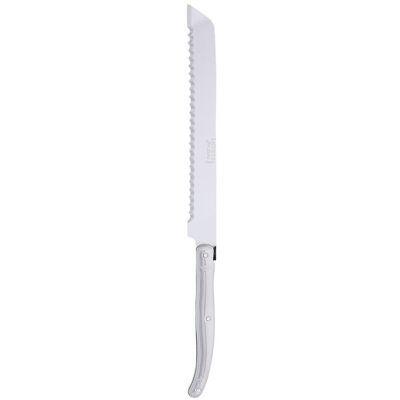 Jean Dubost Laguiole Brød Kniv M. Rustfrit Stål Håndtag L30.7CM Silver L30.7CM Jean Dubost Laguiole Brød Kniv M. Rustfrit Stål Håndtag L30.7CM Silver L30.7CM