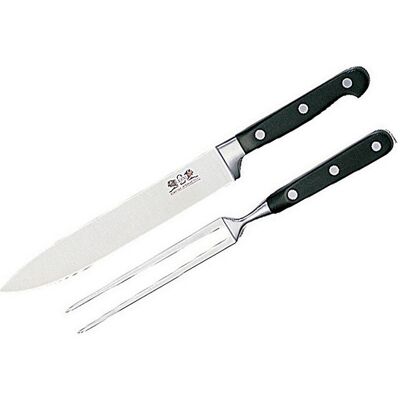 Lion Sabatier Carving Set Pluton 2-Pack ONE SIZE Silver ONE SIZE Lion Sabatier Carving Set Pluton 2-Pack ONE SIZE Silver ONE SIZE
