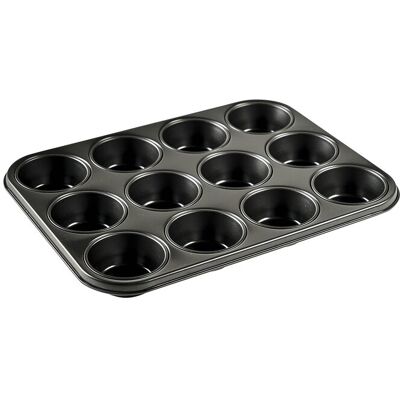 Blomsterbergs Muffinform Til 12 Stk. FOR 12PCS Black FOR 12PCS Blomsterbergs Muffinform Til 12 Stk. FOR 12PCS Black FOR 12PCS