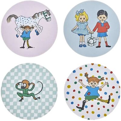 Muurla Coasters 4Pcs In A Tin Jar ONE SIZE Patterned ONE SIZE Muurla Coasters 4Pcs In A Tin Jar ONE SIZE Patterned ONE SIZE