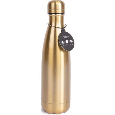 Sagaform Olle Steel Bottle 50 cl Gold 50 cl Sagaform Olle Steel Bottle 50 cl Gold 50 cl