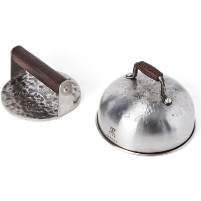 Satake 2 Part Smash Set, Smash & Cloche L:17CM Silver L:17CM Satake 2 Part Smash Set, Smash & Cloche L:17CM Silver L:17CM