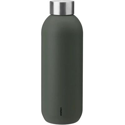 Stelton Keep Cool Termoflaske 0.6 L. Dark Forest 0.6 L Khaki 0.6 L Stelton Keep Cool Termoflaske 0.6 L. Dark Forest 0.6 L Khaki 0.6 L