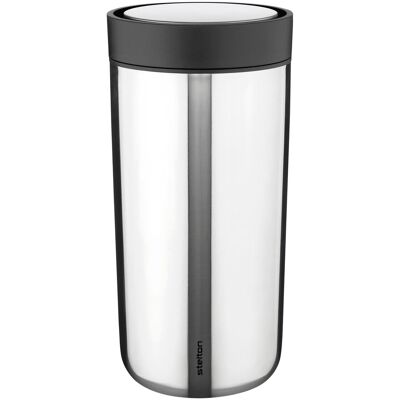 Stelton To Go Click Termokop 0.4 L. Steel 40 CL Silver 40 CL Stelton To Go Click Termokop 0.4 L. Steel 40 CL Silver 40 CL