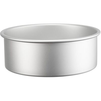 Heirol Rund Kageform I Anodiseret Aluminium Ø 20 CM Silver Ø 20 CM Heirol Rund Kageform I Anodiseret Aluminium Ø 20 CM Silver Ø 20 CM