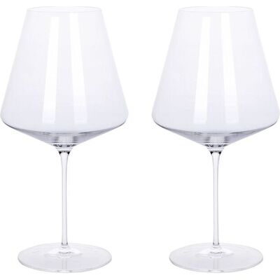 Aida Ultima Mouthblown Crystal Glass Bourgogne 840 Ml. 2 Pcs. Giftbox 84 CL 84 CL Aida Ultima Mouthblown Crystal Glass Bourgogne 840 Ml. 2 Pcs. Giftbox 84 CL 84 CL