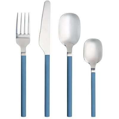 Aida Confetti Cutlery 16 Pcs Blueberry ONE SIZE Blue ONE SIZE Aida Confetti Cutlery 16 Pcs Blueberry ONE SIZE Blue ONE SIZE