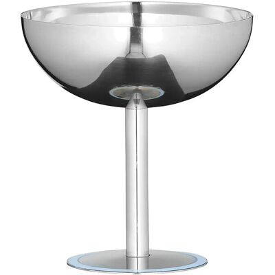 Aida Lido Champagne Coupe In Aqua 1 Pcs. 20 Cl D:10 X H:11 Cm 20 CL Silver 20 CL Aida Lido Champagne Coupe In Aqua 1 Pcs. 20 Cl D:10 X H:11 Cm 20 CL Silver 20 CL