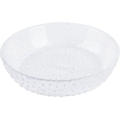 Aida Raw Glass Beads - Isasiet Clear 1 Stk 16X3,5 Cm Ø 16 CM Ø 16 CM Aida Raw Glass Beads - Isasiet Clear 1 Stk 16X3,5 Cm Ø 16 CM Ø 16 CM