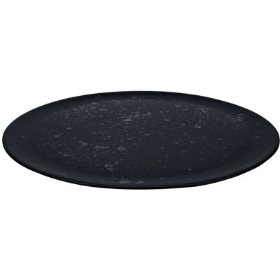 Aida Raw Rund Serveringsfat - 34cm Mønstret svart Aida Raw Rund Serveringsfat - 34cm Mønstret svart