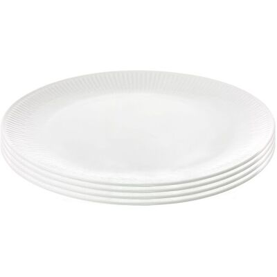 Aida Relief - Lunch Plate White ONE SIZE White ONE SIZE Aida Relief - Lunch Plate White ONE SIZE White ONE SIZE