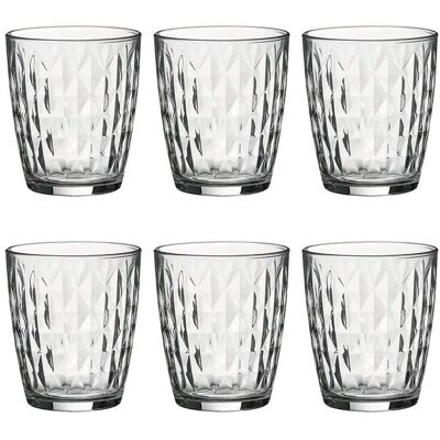 Aida Mosaic Glasses - Clear 6 Pcs. 34 Cl Sleeve Packing 34 CL 34 CL Aida Mosaic Glasses - Clear 6 Pcs. 34 Cl Sleeve Packing 34 CL 34 CL