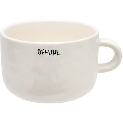 Anna + Nina Offline Cappuccino Mug 355 ML Cream 355 ML Anna + Nina Offline Cappuccino Mug 355 ML Cream 355 ML
