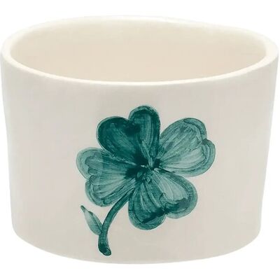 Anna + Nina Shamrock Bowl Ø 9 CM Cream Ø 9 CM Anna + Nina Shamrock Bowl Ø 9 CM Cream Ø 9 CM