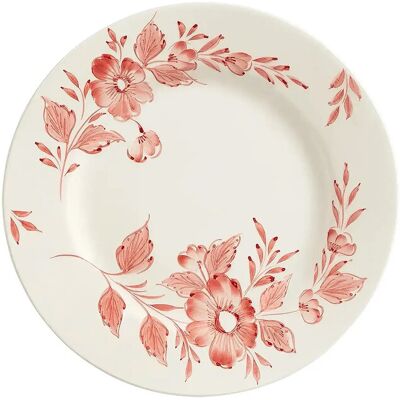 Anna + Nina Whimsical Rose Dinner Plate Ø 27 CM Red Ø 27 CM Anna + Nina Whimsical Rose Dinner Plate Ø 27 CM Red Ø 27 CM