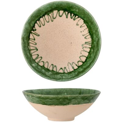 Bloomingville Moez Bowl Ø 30 CM Green Ø 30 CM Bloomingville Moez Bowl Ø 30 CM Green Ø 30 CM