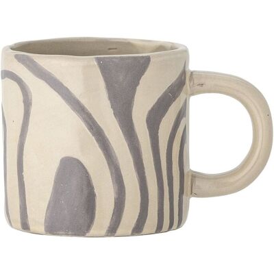 Bloomingville Ninka Mug 250 ML Grey 250 ML Bloomingville Ninka Mug 250 ML Grey 250 ML