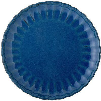 Bloomingville Latina Plate Ø 20 CM Blue Ø 20 CM Bloomingville Latina Plate Ø 20 CM Blue Ø 20 CM