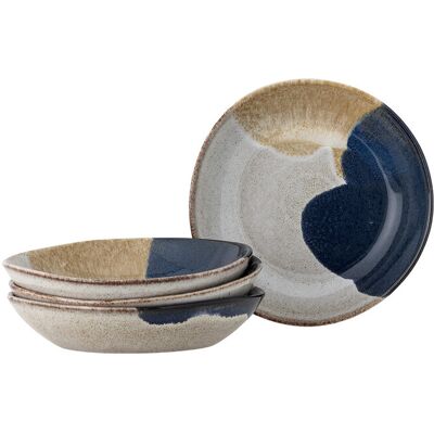 Bloomingville Jules Bowl 22 CM Grey 22 CM Bloomingville Jules Bowl 22 CM Grey 22 CM