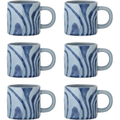 Bloomingville Ninka Mug 25 CL Blue 25 CL Bloomingville Ninka Mug 25 CL Blue 25 CL