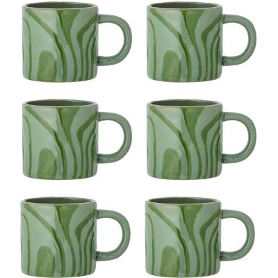 Bloomingville Ninka Mug 25 CL Green 25 CL Bloomingville Ninka Mug 25 CL Green 25 CL